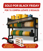 ESCURRIDOR DE PLATOS 2 PISOS CON TAPA – MODELO PREMIUM (OFERTA LIMITADA)